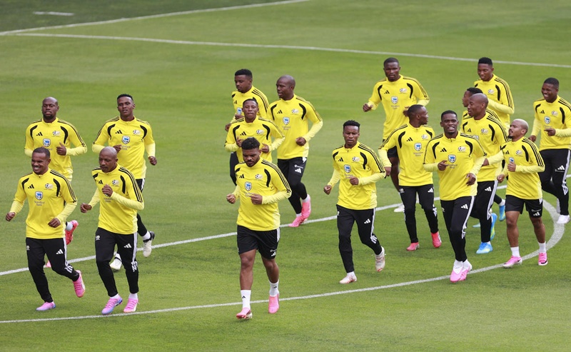 SelecciÛn de Sud·frica entrena en Hidalgo